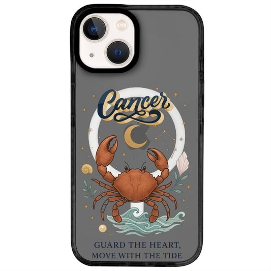 iPhone 14 Yengeç Burcu Way of Aries Telefon Kılıfı - Cool Black