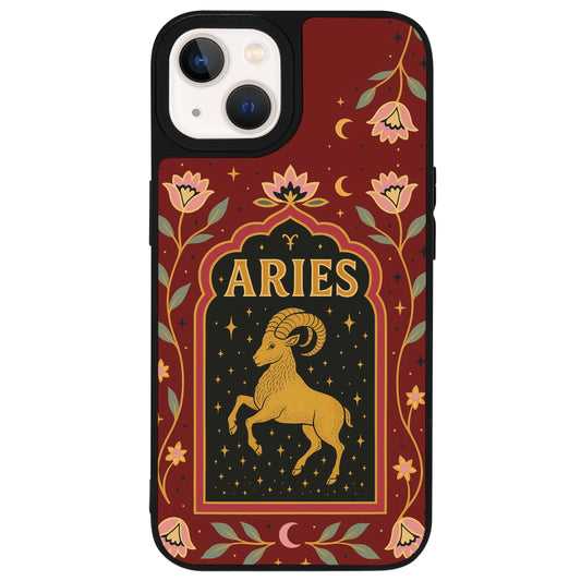 iPhone 14 Plus Koç Burcu Night Stars Telefon Kılıfı - Popsoketsiz