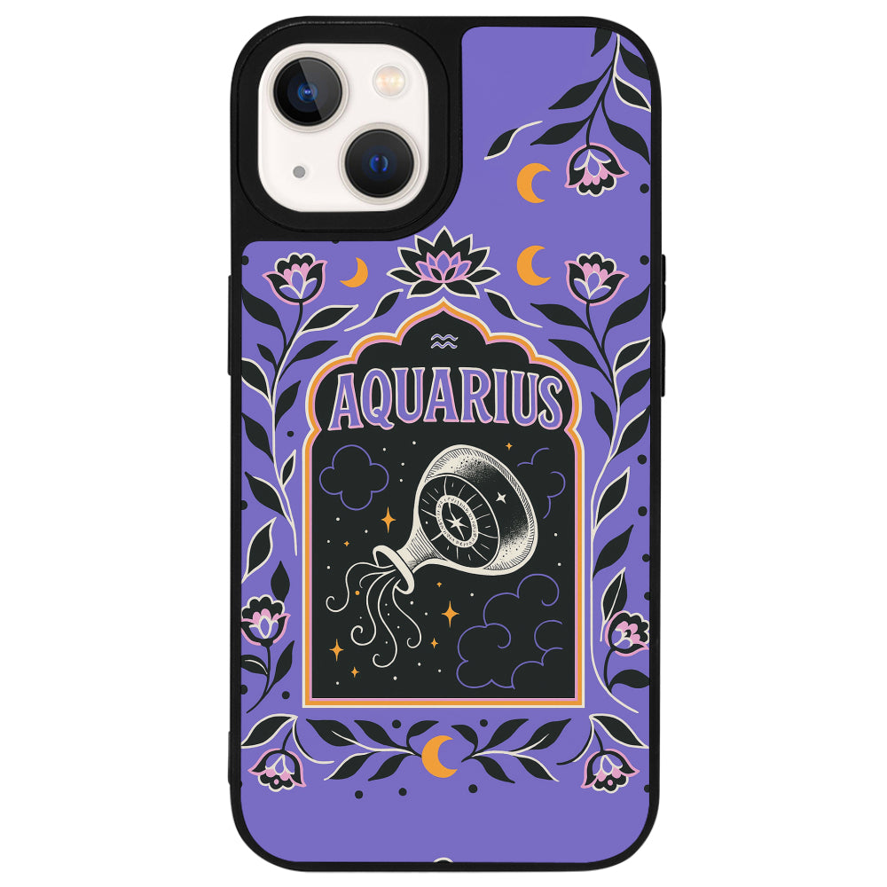 iPhone 14 Plus Kova Burcu Night Stars Telefon Kılıfı - Popsoketsiz