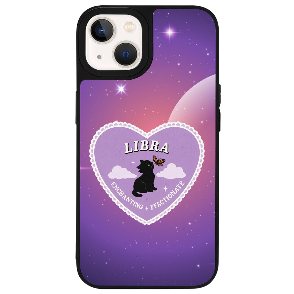 iPhone 14 Plus Terazi Burcu Heart In Stars Telefon Kılıfı - Popsoketsiz