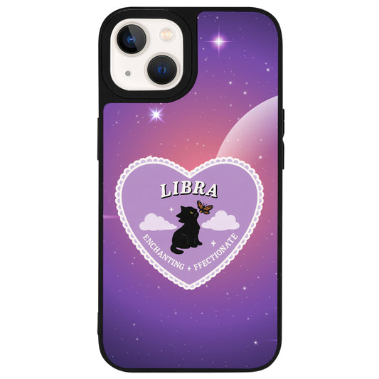 iPhone 14 Plus Terazi Burcu Heart In Stars Telefon Kılıfı - Popsoketsiz