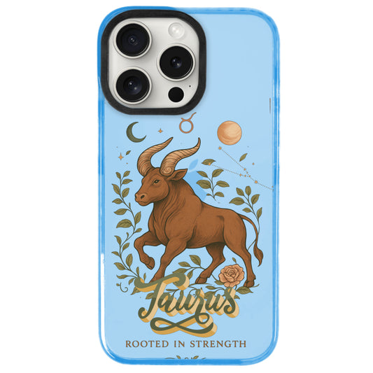 iPhone 14 Pro Boğa Burcu Way of Aries Telefon Kılıfı - Azure