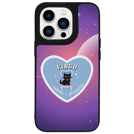 iPhone 14 Pro Başak Burcu Heart In Stars Telefon Kılıfı - Popsoketsiz
