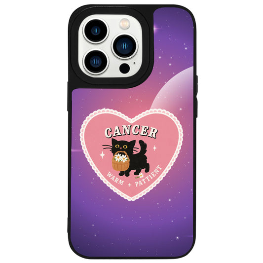 iPhone 14 Pro Yengeç Burcu Heart In Stars Telefon Kılıfı - Popsoketsiz
