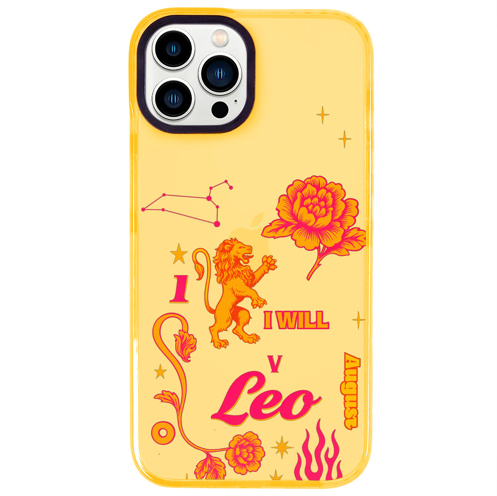 iPhone 14 Pro Max Aslan Burcu The Emperor Telefon Kılıfı - Mango