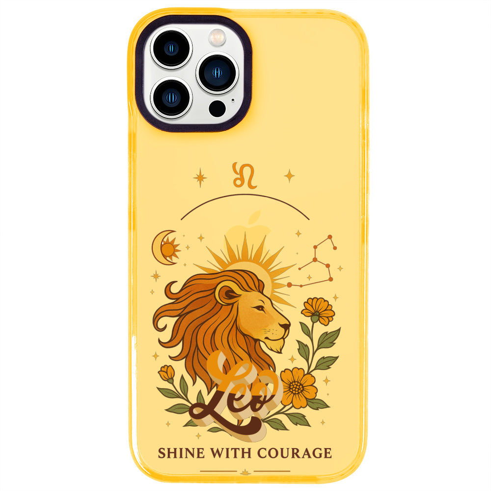 iPhone 14 Pro Max Aslan Burcu Way of Aries Telefon Kılıfı - Mango