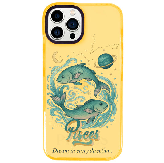 iPhone 14 Pro Max Balık Burcu Way of Aries Telefon Kılıfı - Mango