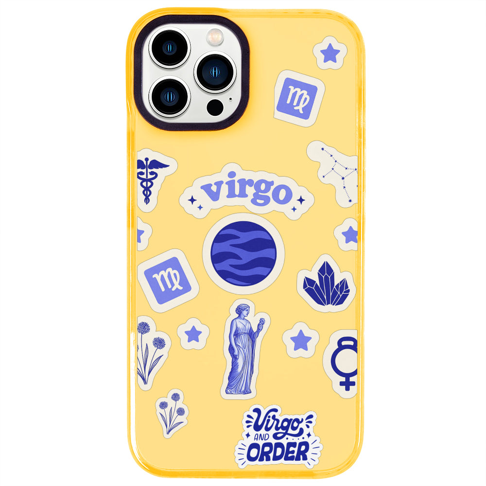 iPhone 14 Pro Max Başak Burcu Sweet Rules Telefon Kılıfı - Mango