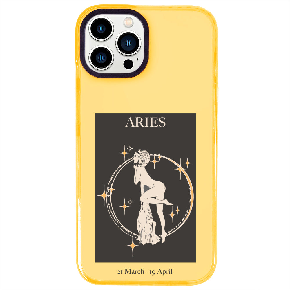 iPhone 14 Pro Max Koç Burcu History of Zodiac Telefon Kılıfı - Mango