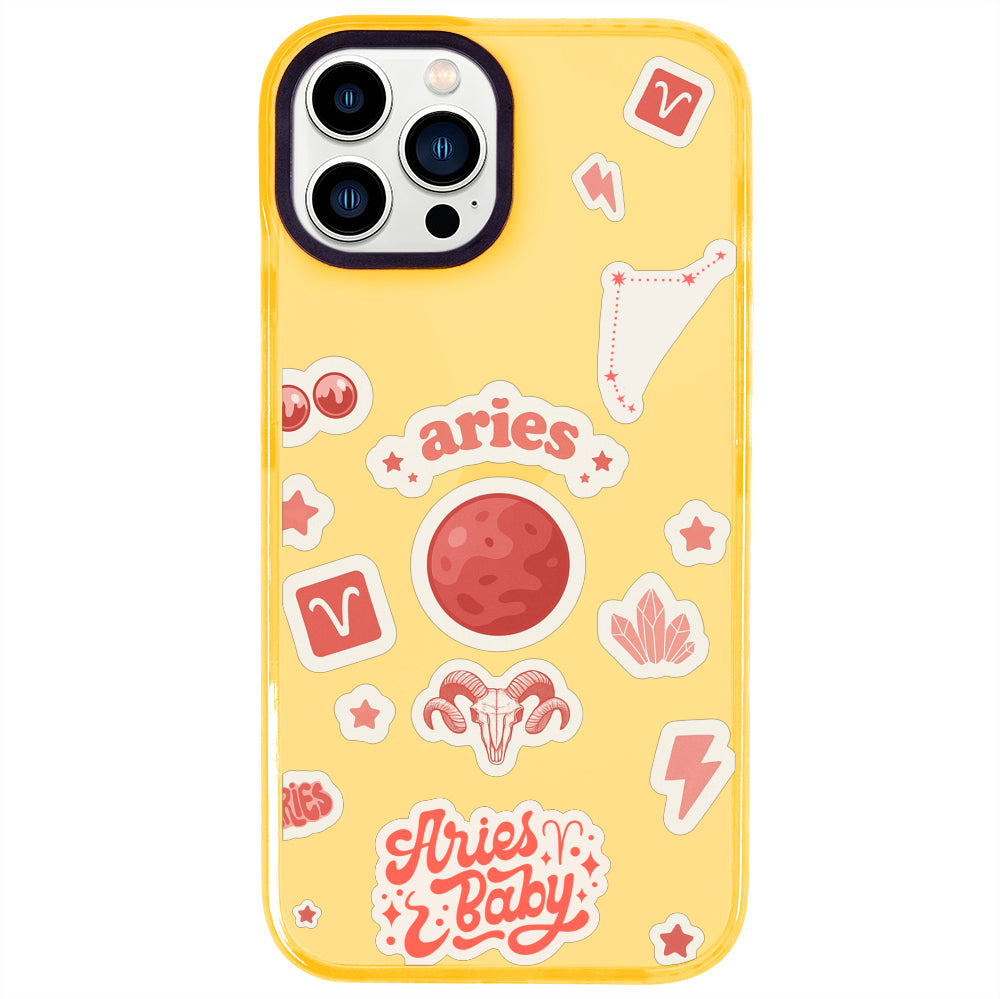 iPhone 14 Pro Max Koç Burcu Sweet Rules Telefon Kılıfı - Mango