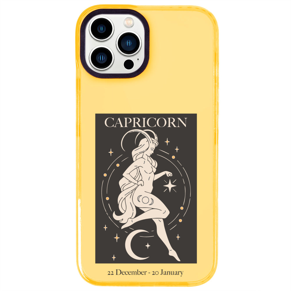 iPhone 14 Pro Max Oğlak Burcu History of Zodiac Telefon Kılıfı - Mango