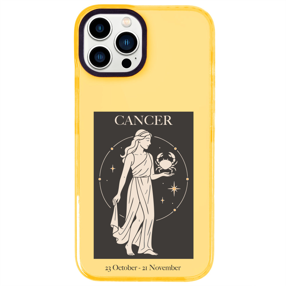 iPhone 14 Pro Max Yengeç Burcu History of Zodiac Telefon Kılıfı - Mango
