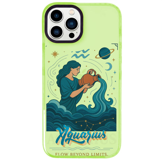 iPhone 14 Pro Max Kova Burcu Way of Aries Telefon Kılıfı - Yeşil