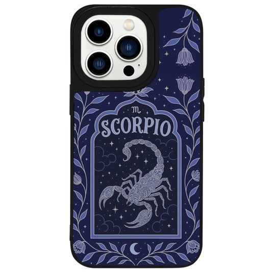 iPhone 14 Pro Max Akrep Burcu Night Stars Telefon Kılıfı - Popsoketsiz