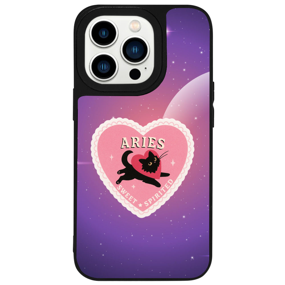 iPhone 14 Pro Max Koç Burcu Heart In Stars Telefon Kılıfı - Popsoketsiz