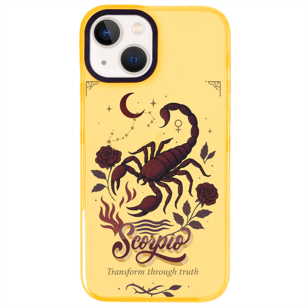 iPhone 15 Akrep Burcu Way of Aries Telefon Kılıfı - Mango