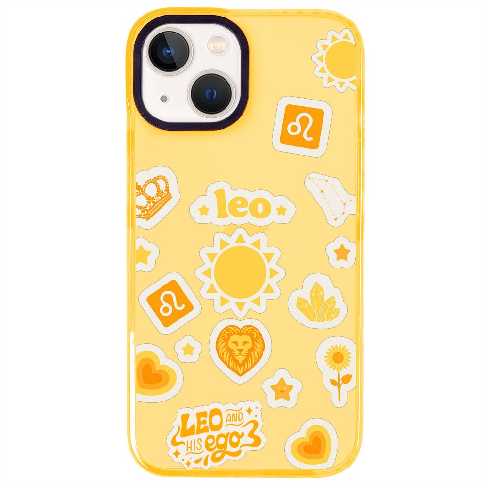 iPhone 15 Aslan Burcu Sweet Rules Telefon Kılıfı - Mango