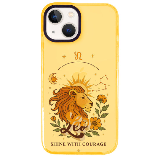 iPhone 15 Aslan Burcu Way of Aries Telefon Kılıfı - Mango