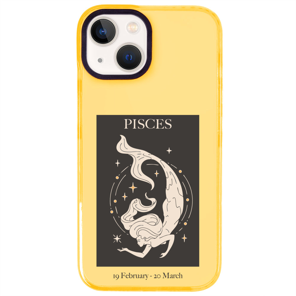 iPhone 15 Balık Burcu History of Zodiac Telefon Kılıfı - Mango