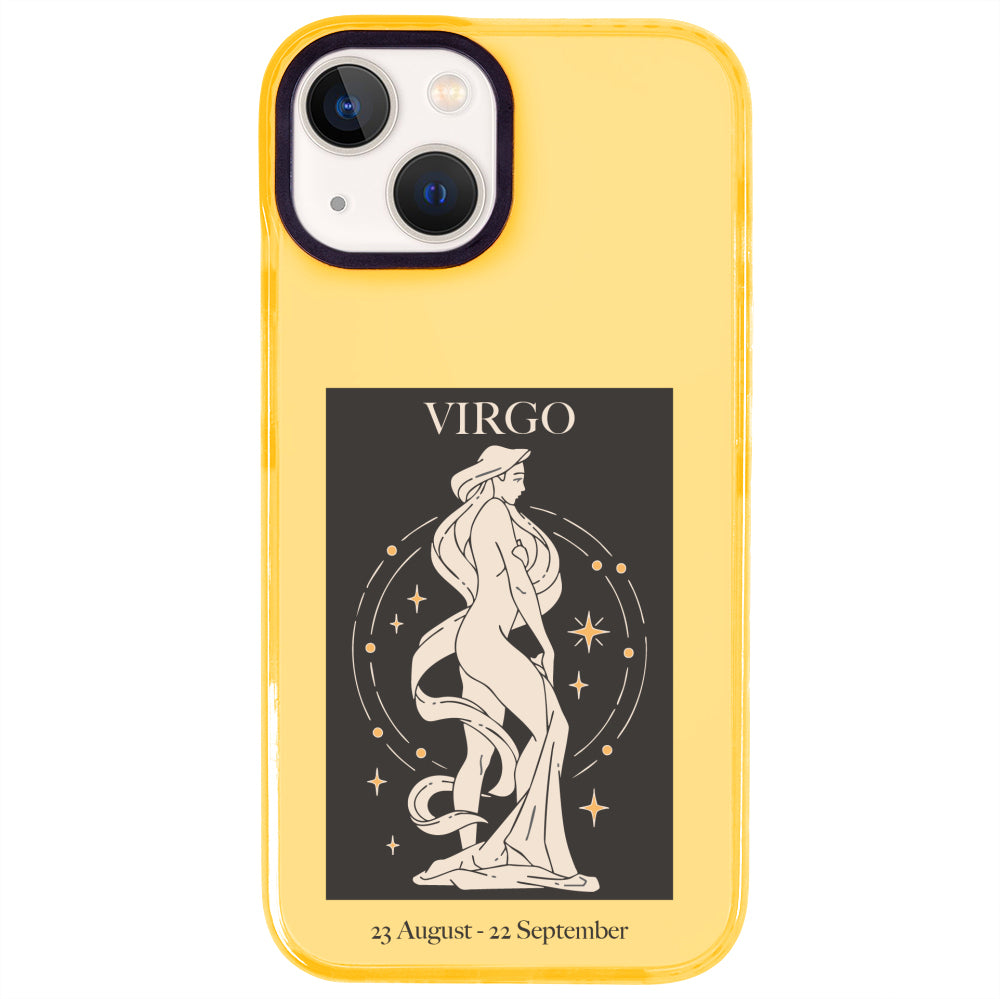 iPhone 15 Başak Burcu History of Zodiac Telefon Kılıfı - Mango