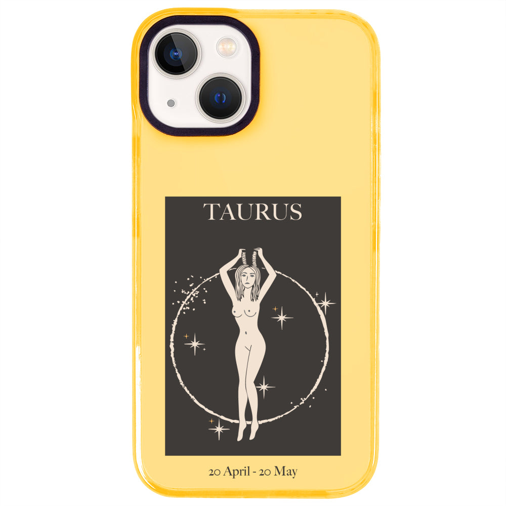 iPhone 15 Boğa Burcu History of Zodiac Telefon Kılıfı - Mango