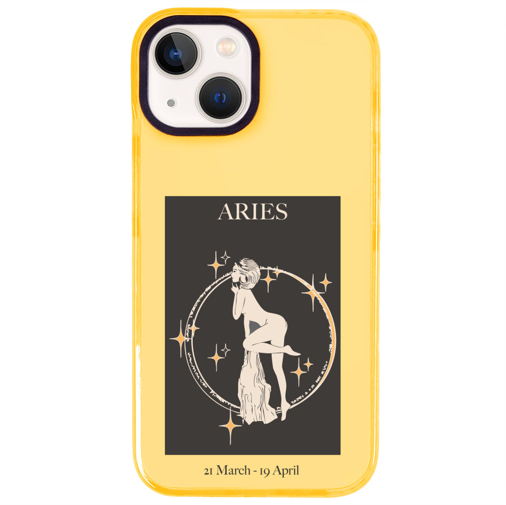 iPhone 15 Koç Burcu History of Zodiac Telefon Kılıfı - Mango