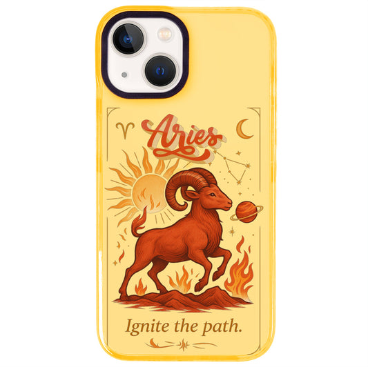 iPhone 15 Koç Burcu Way of Aries Telefon Kılıfı - Mango