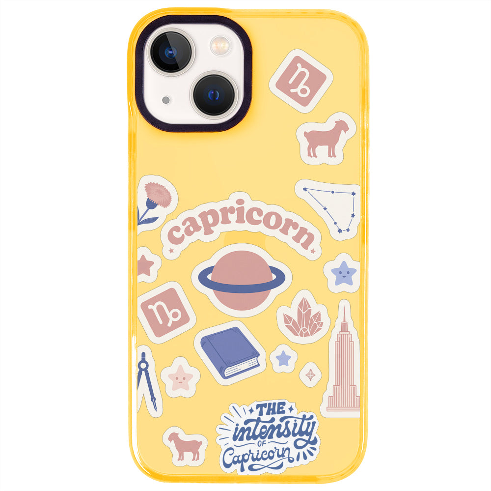 iPhone 15 Oğlak Burcu Sweet Rules Telefon Kılıfı - Mango