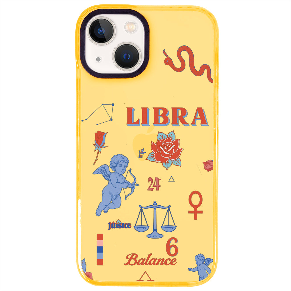 iPhone 15 Terazi Burcu The Emperor Telefon Kılıfı - Mango