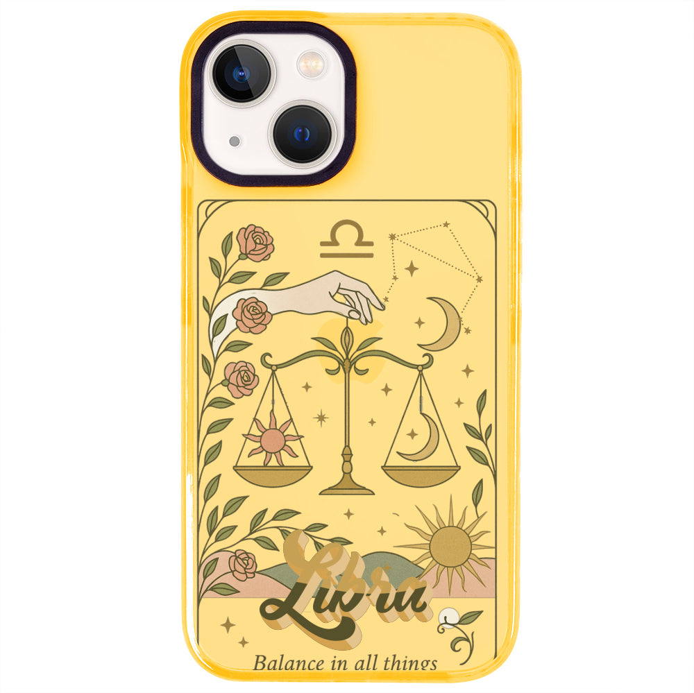 iPhone 15 Terazi Burcu Way of Aries Telefon Kılıfı - Mango