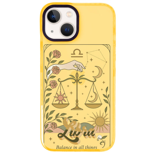 iPhone 15 Terazi Burcu Way of Aries Telefon Kılıfı - Mango