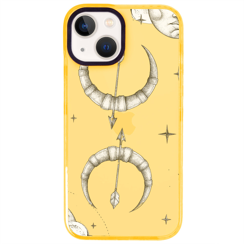 iPhone 15 Yay Burcu Soft Stars Telefon Kılıfı - Mango
