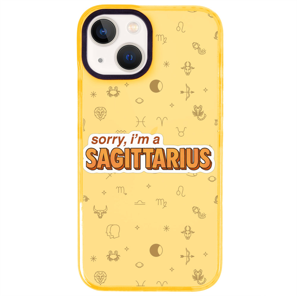 iPhone 15 Yay Burcu Sorry Zodiac Telefon Kılıfı - Mango