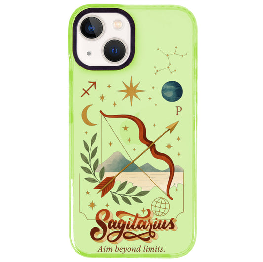 iPhone 15 Yay Burcu Way of Aries Telefon Kılıfı - Yeşil