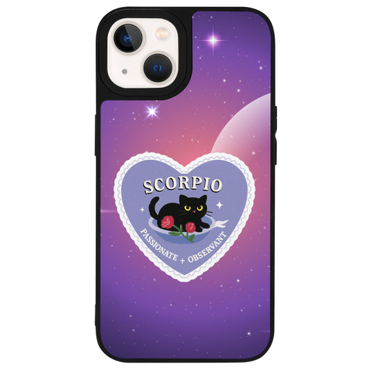 iPhone 15 Akrep Burcu Heart In Stars Telefon Kılıfı - Popsoketsiz