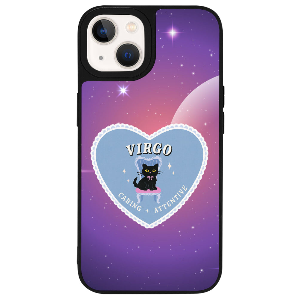 iPhone 15 Başak Burcu Heart In Stars Telefon Kılıfı - Popsoketsiz