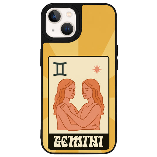 iPhone 15 İkizler Burcu Sun Light Stars Telefon Kılıfı - Popsoketsiz