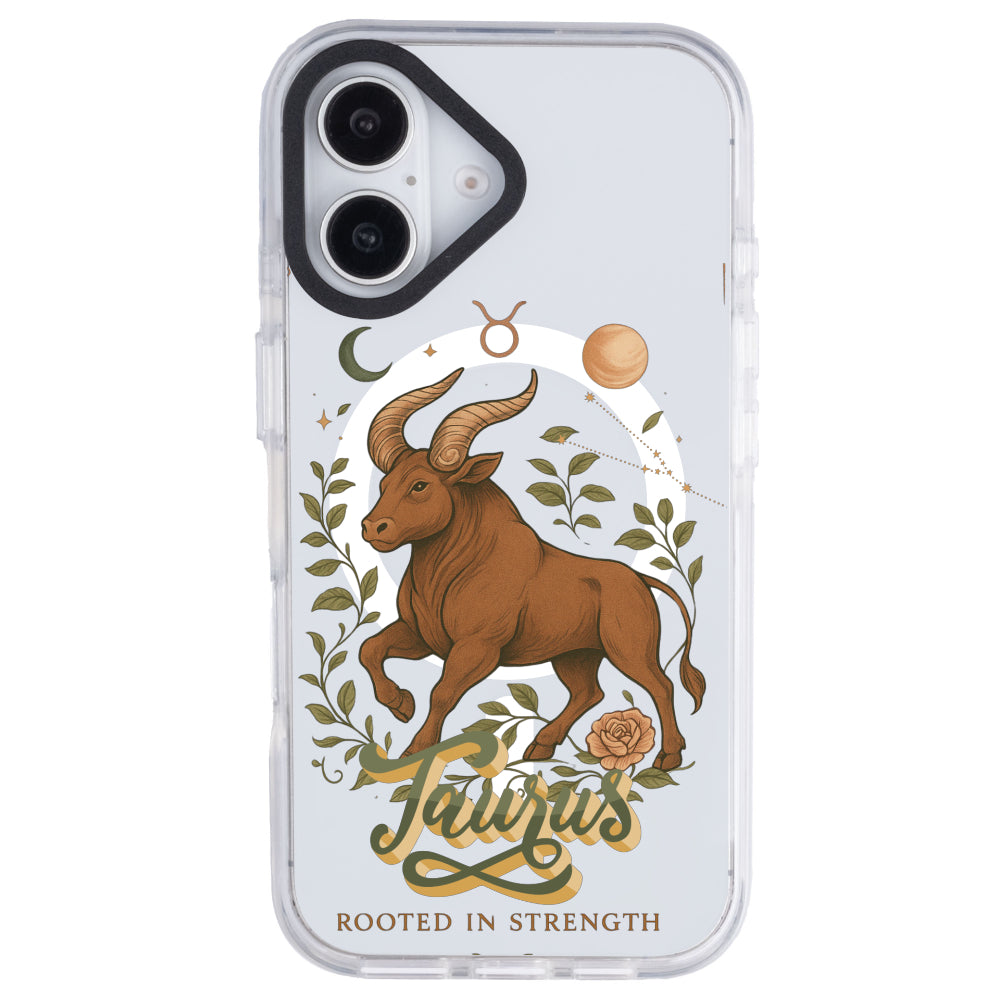 iPhone 16 Boğa Burcu Way of Aries Telefon Kılıfı - Beyaz