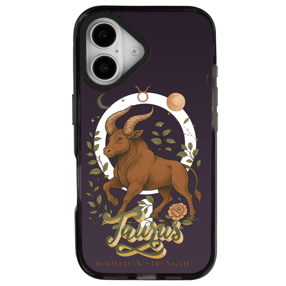 iPhone 16 Boğa Burcu Way of Aries Telefon Kılıfı - Cool Black