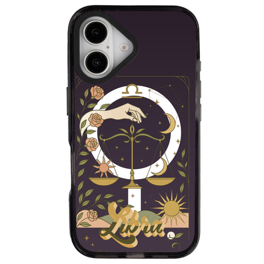 iPhone 16 Terazi Burcu Way of Aries Telefon Kılıfı - Cool Black