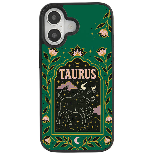 iPhone 16 Plus Boğa Burcu Night Stars Telefon Kılıfı - Popsoketsiz