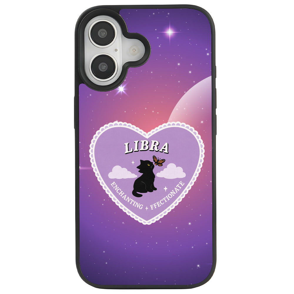 iPhone 16 Plus Terazi Burcu Heart In Stars Telefon Kılıfı - Popsoketsiz