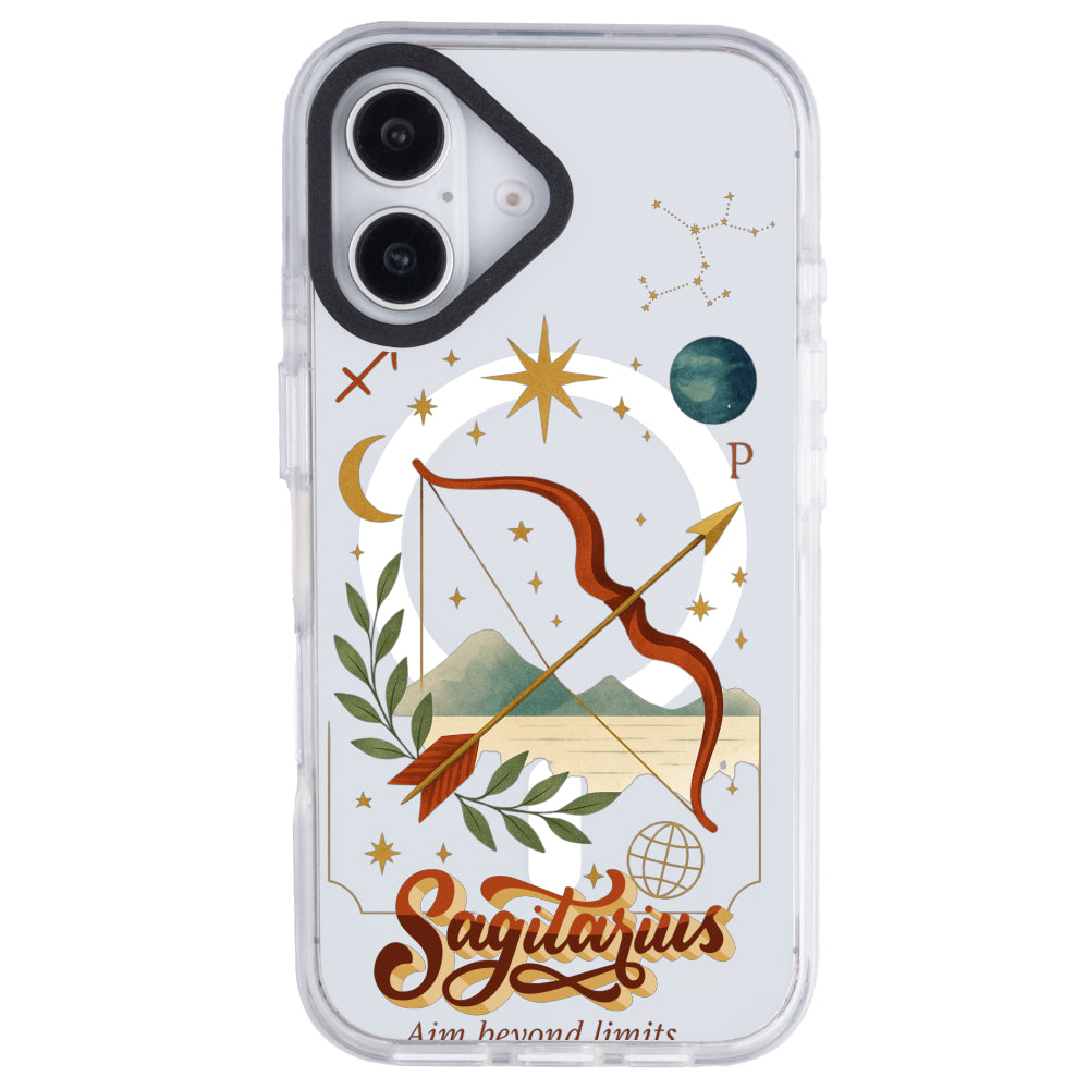 iPhone 16 Plus Yay Burcu Way of Aries Telefon Kılıfı - Beyaz