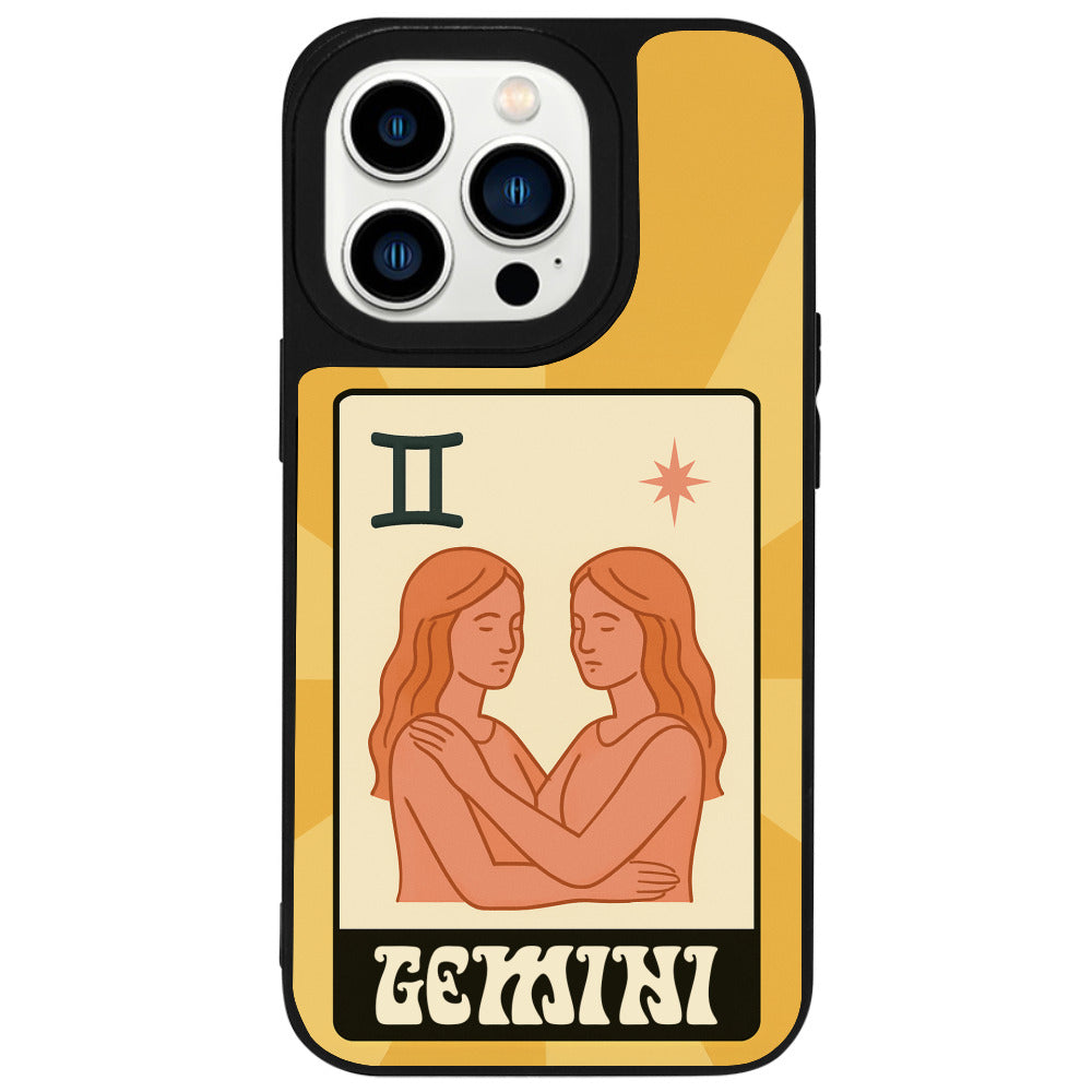 iPhone 16 Pro İkizler Burcu Sun Light Stars Telefon Kılıfı - Popsoketsiz