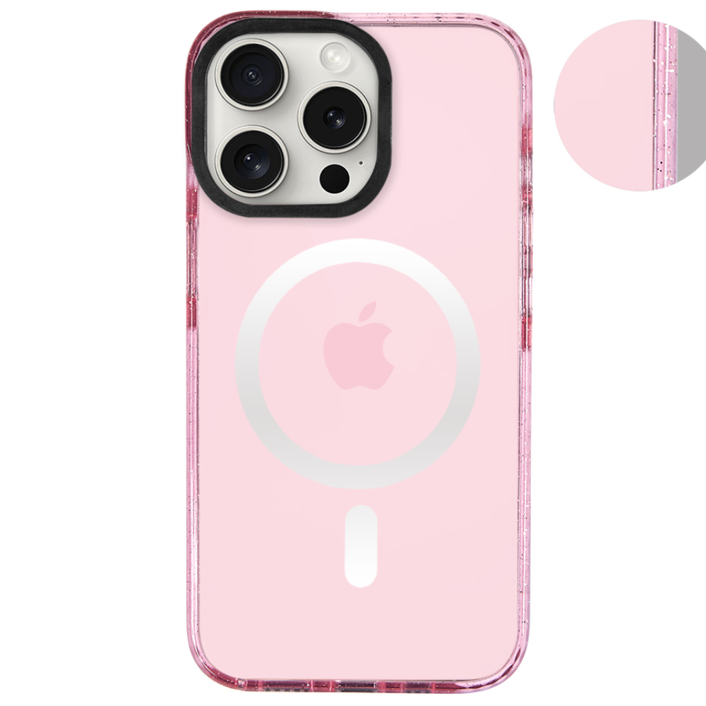 MagsafeliArtycaseSimliPembe