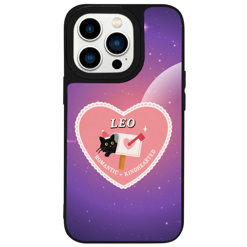iPhone 16 Pro Max Aslan Burcu Heart In Stars Telefon Kılıfı - Popsoketsiz