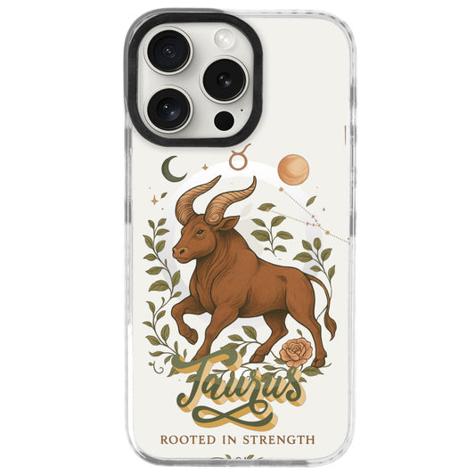 iPhone 16 Pro Max Boğa Burcu Way of Aries Telefon Kılıfı - Beyaz
