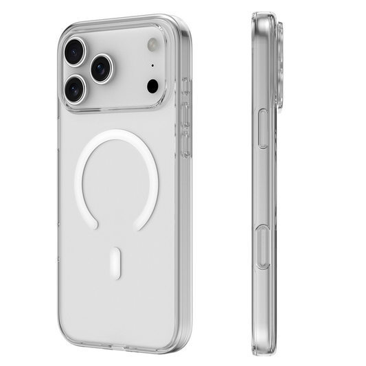iPhone 17 Pro Max Magsafe Ultra Thin Şeffaf Telefon Kılıfı