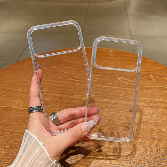 iPhone 17 Pro Max Ultra Thin Şeffaf Telefon Kılıfı