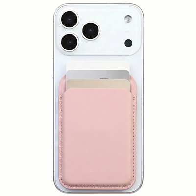 Fonksiyonel Premium Magsafe Kartlık Pembe